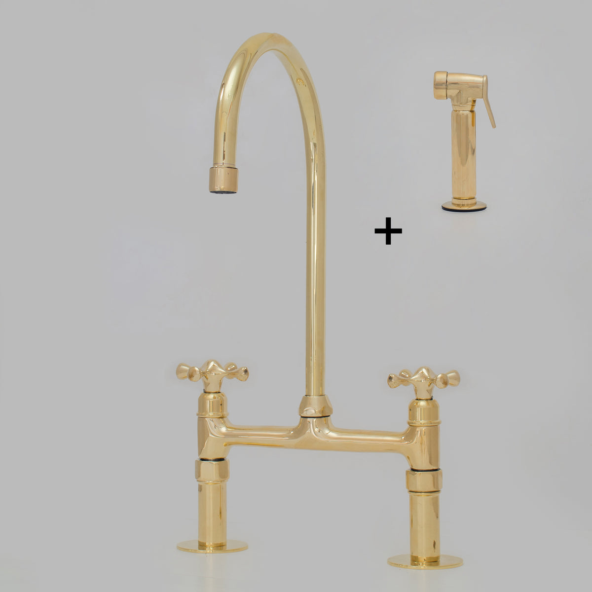 Bridge with Cross Handle + Sprayer