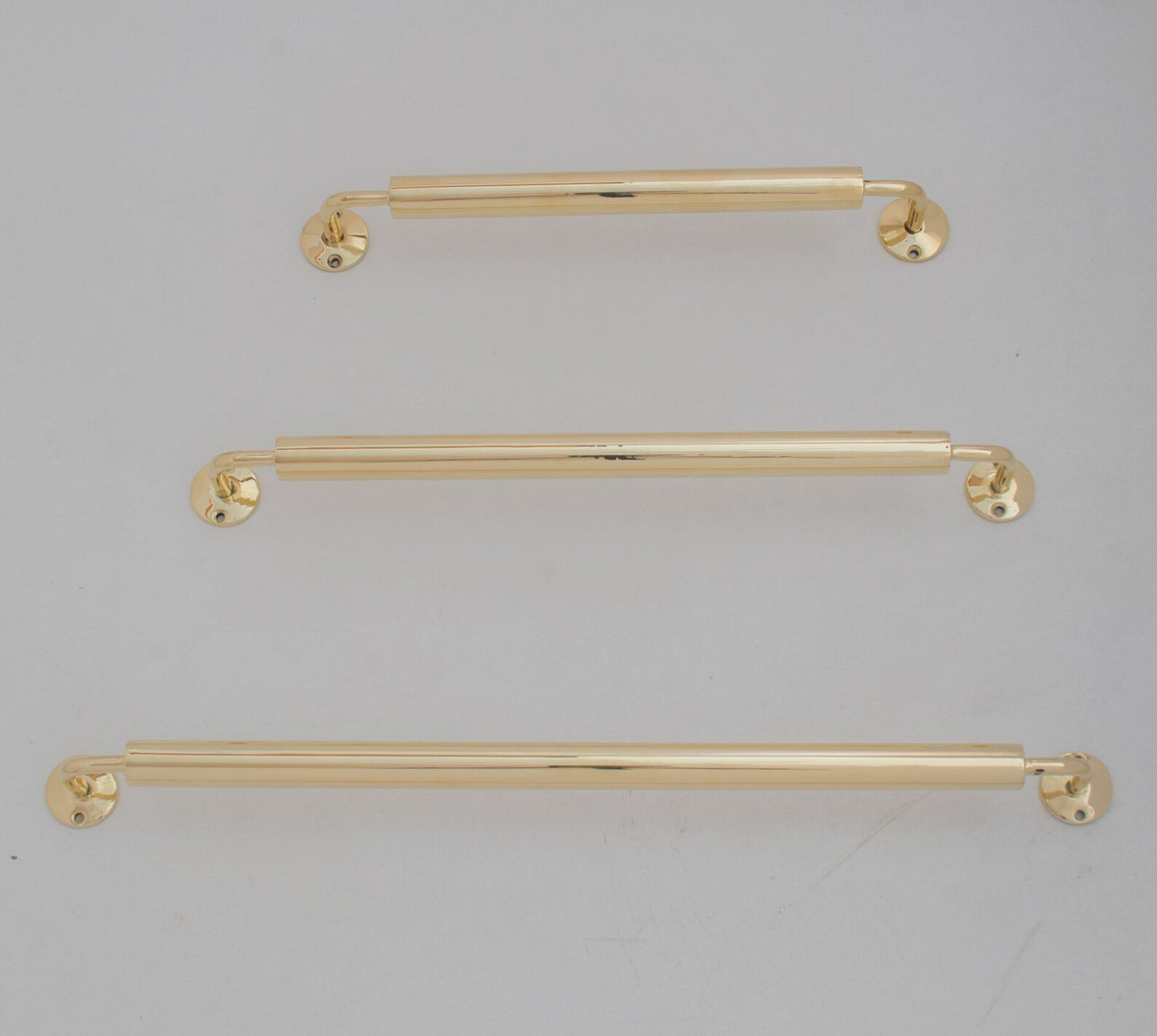 Unlacquered Brass Towel Rail – Bathroom Towel Holder