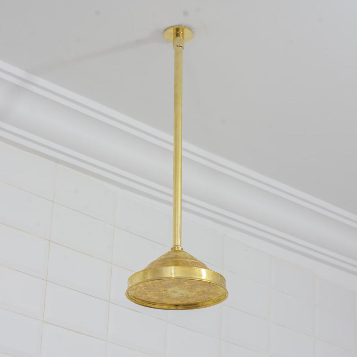 Douchette Haute Fixe, Pommeau de Douche Fixe au Plafond et Douchette à Main