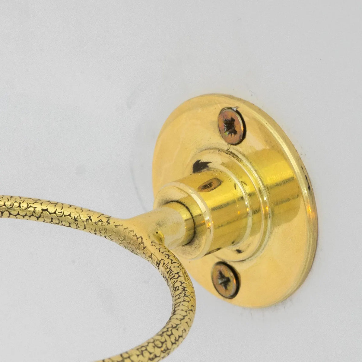Unlacquered Copper Bathroom Toothbrush Holder, Wall Mount Toothbrush Cup