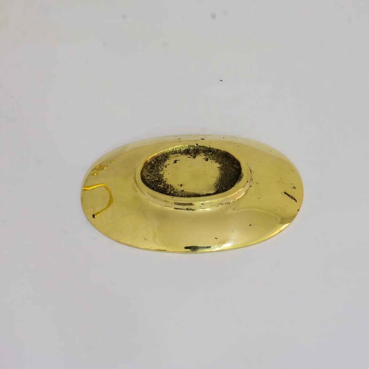 Unlacquered Brass Soap Dish, Countertop Bar Soap Holder