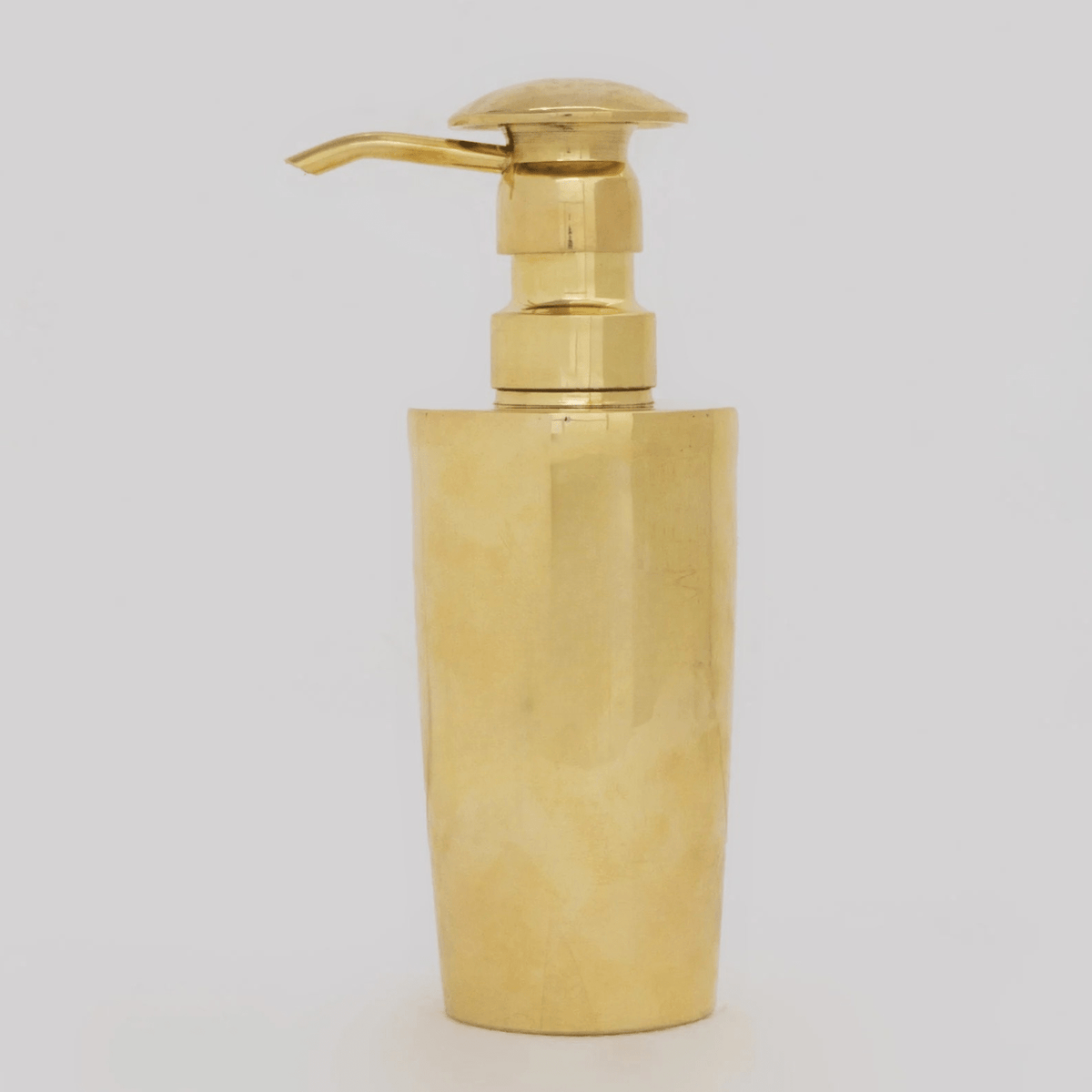 Heritage Unlacquered Brass Soap Dispenser | Signature Living Finishes - Insideast