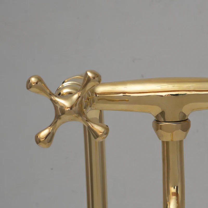 Antique Brass Kitchen Faucet – Unlacquered Brass Faucet - Insideast