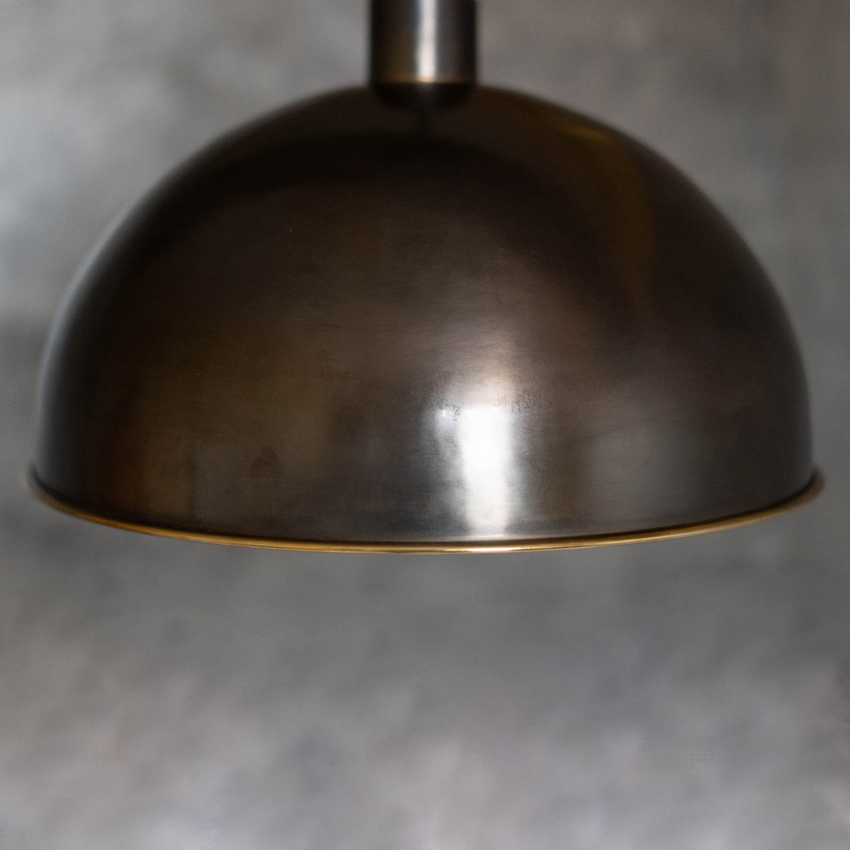 Antique Bronze Pendant Light, Bronze Dome Pendant, Antique Ceiling Lampshade - Insideast