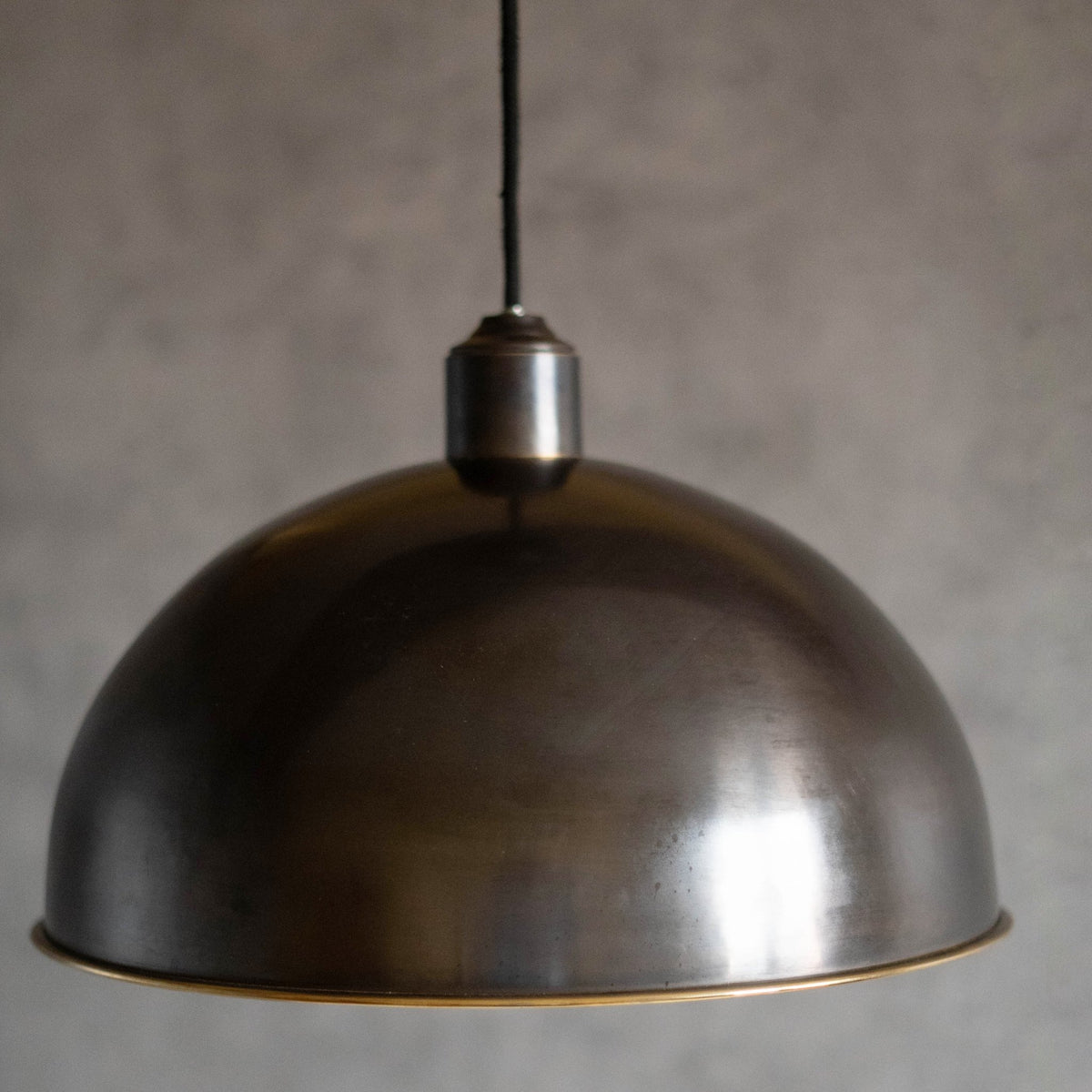 Antique Bronze Pendant Light, Bronze Dome Pendant, Antique Ceiling Lampshade - Insideast