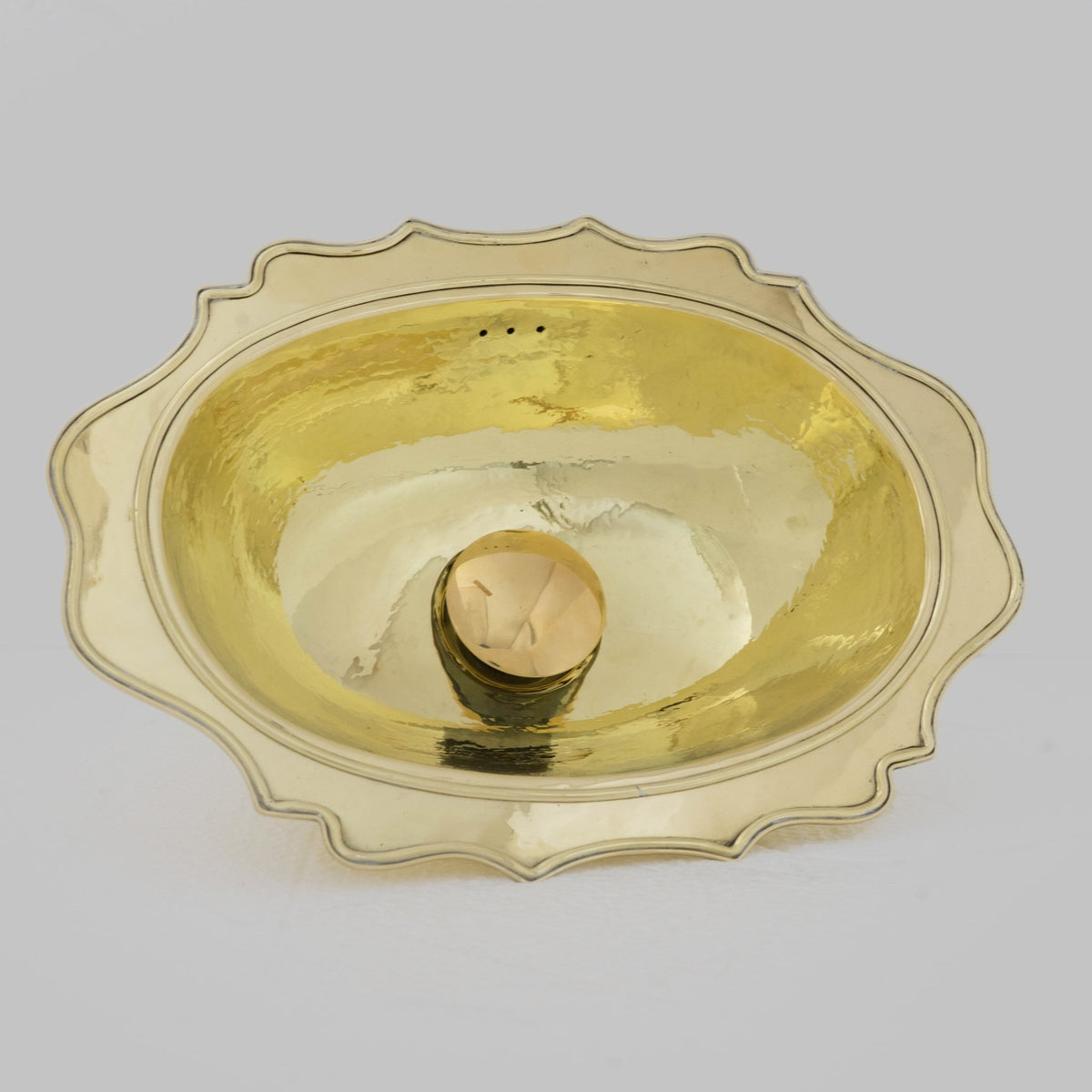 Antique Solid Brass Sink, Unlacquered Exposed Oval Bathroom Sink, Bathroom Vessel sink - Insideast
