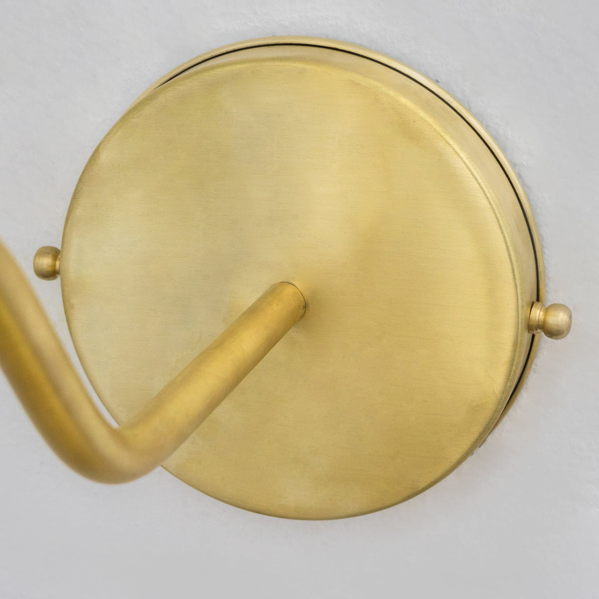 Brass Gooseneck Sconce Light | Cone Shade Wall Lamp - Insideast