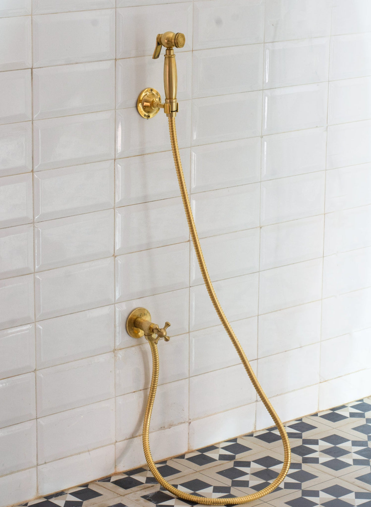 Brass Handheld Bidet Sprayer, Bathroom Bidet Hose Set - Insideast