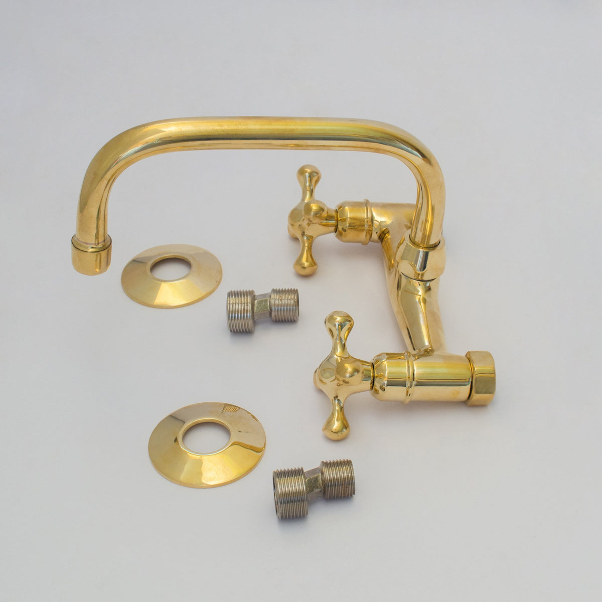 Brass Kitchen Faucet – Vintage Brass Kitchen Faucet - Insideast