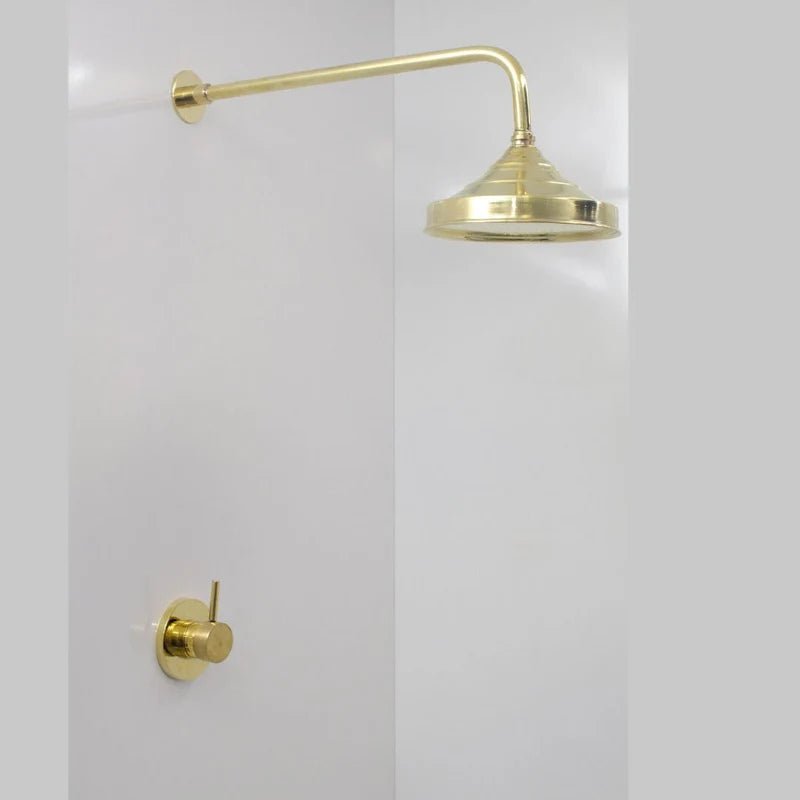 Brass shower – Antique Brass Shower Fixtures - Insideast