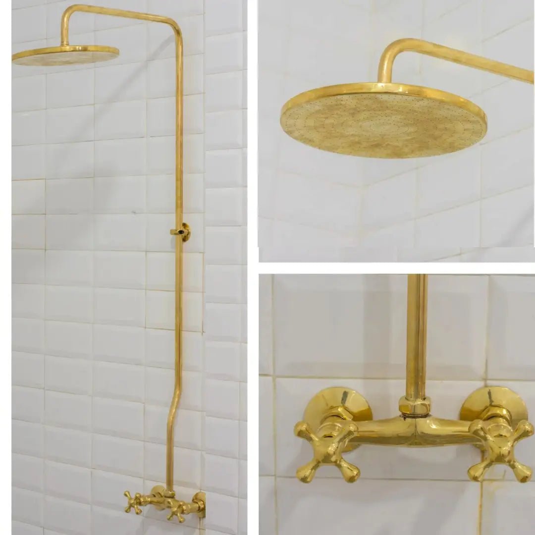 Brass Shower – Brass Shower Fixtures - Insideast