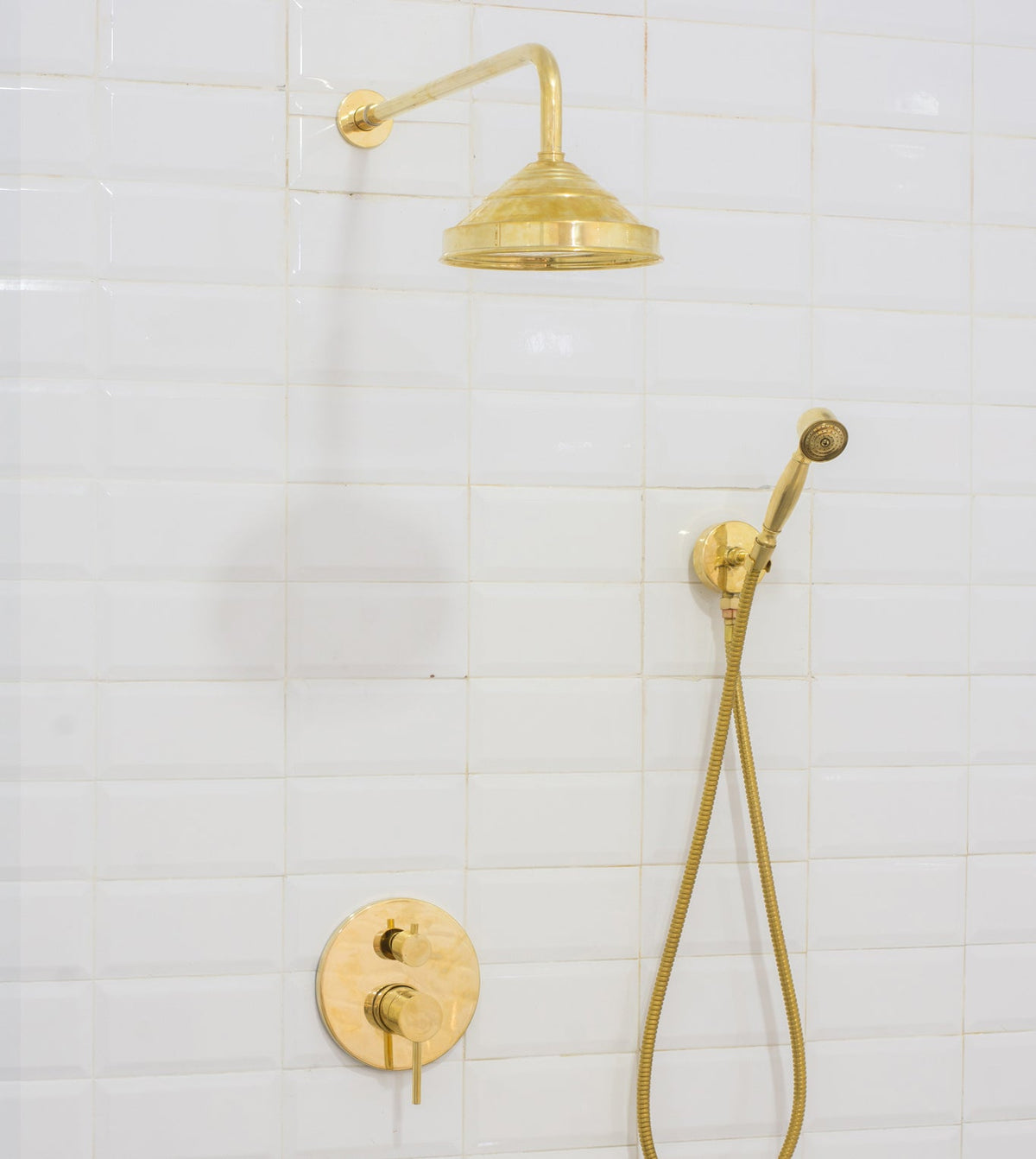 Brass Shower Fixtures – Brass Shower System - Insideast