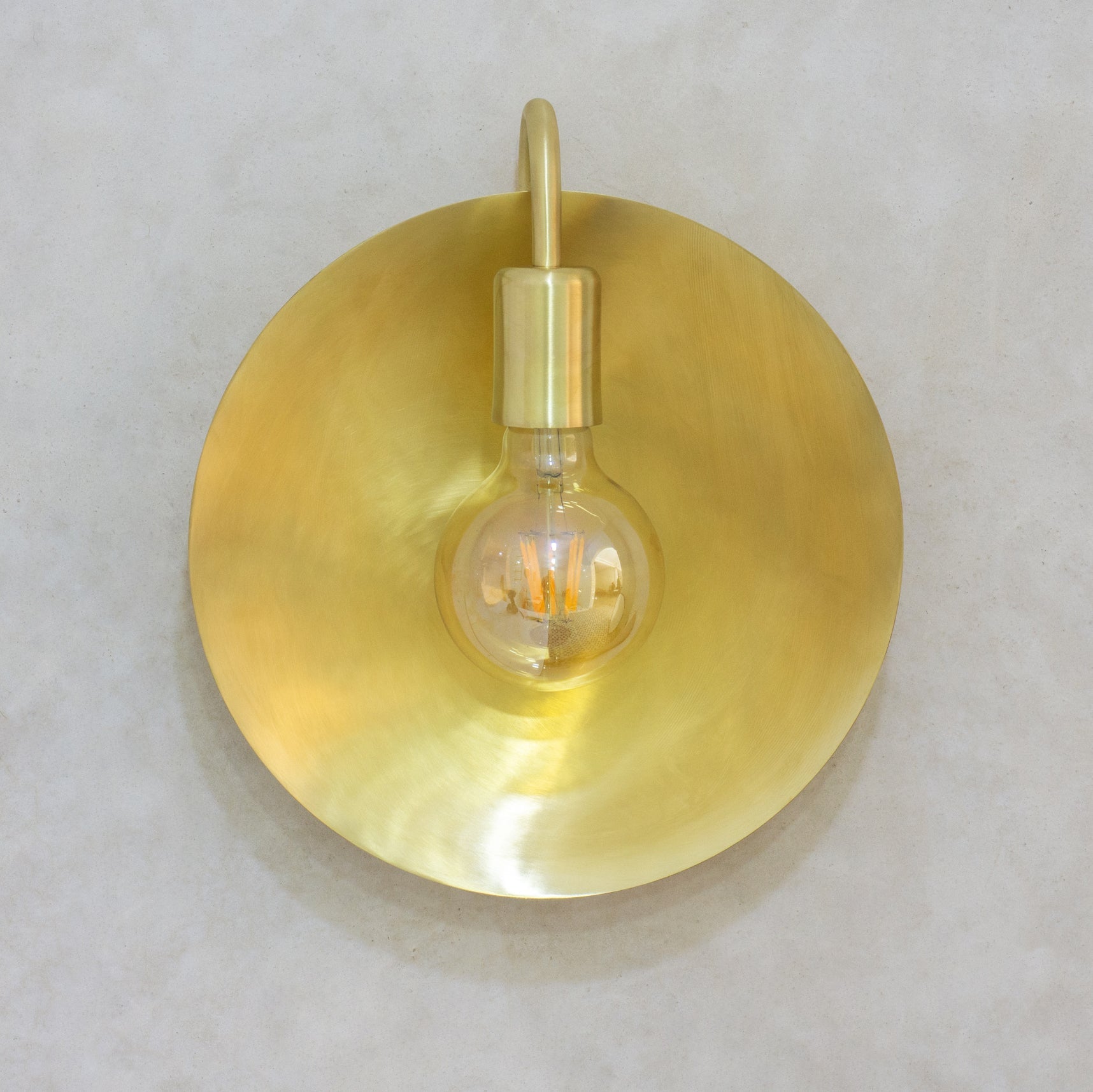 Wall Sconce in Entryway