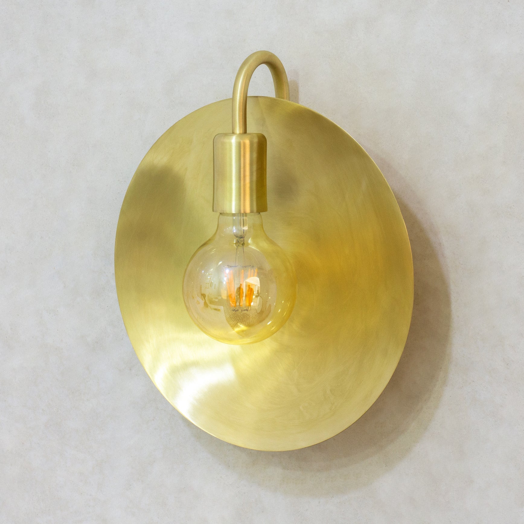 Brass Wall Light Fixture