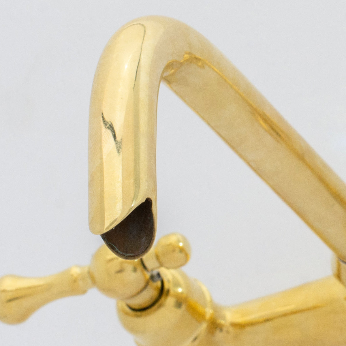 Brass Wall Mount Faucet – Antique Brass Bathroom Faucet - Insideast