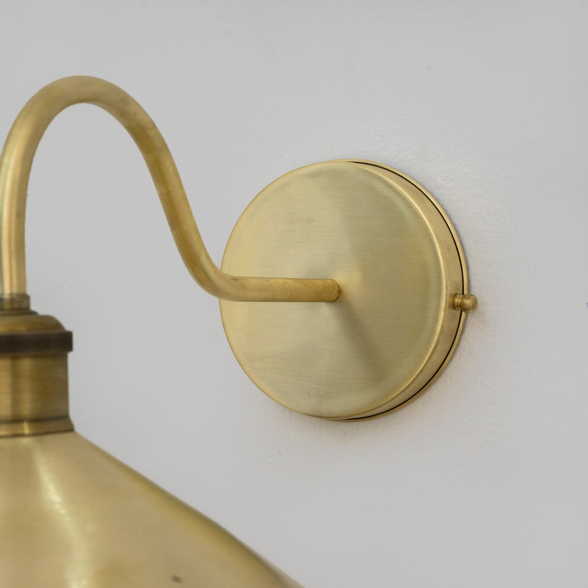 Brushed Brass Hallway Sconce, Wall Mount Lamp, Sconce Lighting Fixture - Insideast