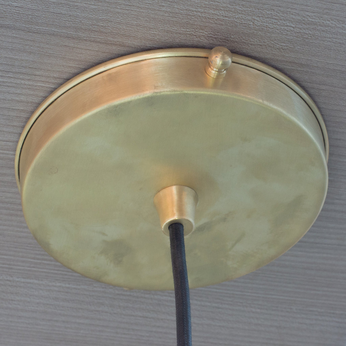 Brushed Brass Pendant Light Shade, Ceiling Mount Kitchen Island Lighting, Brass Hanging Lamp Dining Table - Insideast