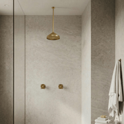 Ceiling Mount Shower System, Two Handle Shower System, Rainfall Shower System, Ceiling Showerhead, Overhead Shower - Insideast