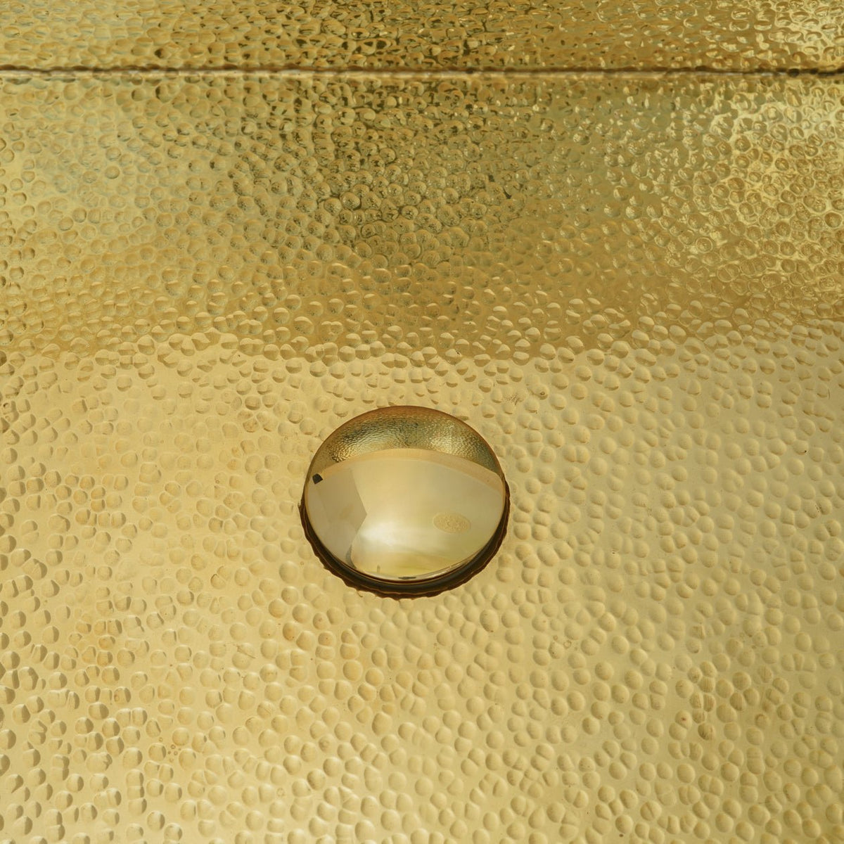 Hammered Brass Kitchen Sink – Rectangular Farmhouse & Kitchen Island Sink - Insideast