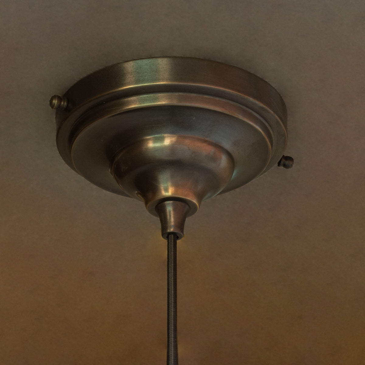 Hammered Pendant Light, Brass Dome Ceiling Light, Kitchen Island Hanging Light Fixture - Insideast
