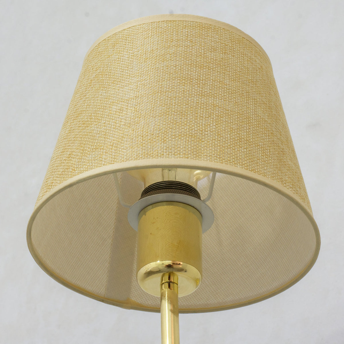 Handcrafted Brass Wall Sconce, Wall Light With Tissue Cover, Living Room Wall Light, Indoor Wall Lamp - Insideast