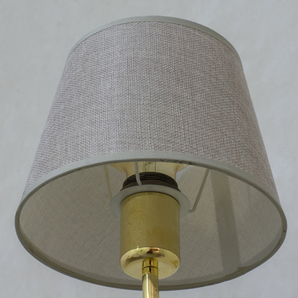 Handcrafted Brass Wall Sconce, Wall Light With Tissue Cover, Living Room Wall Light, Indoor Wall Lamp - Insideast