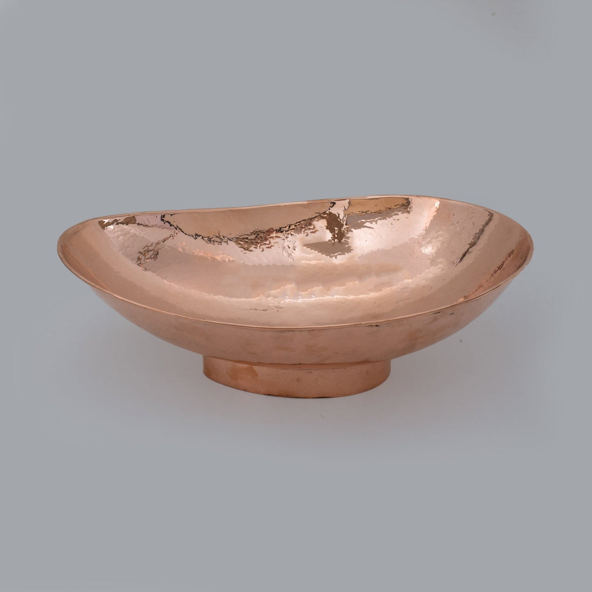 Handcrafted Solid Copper Vessel Sink, Vanity Top Mount Sink, Bathroom Copper Basin, Freestanding Sink Copper - Insideast