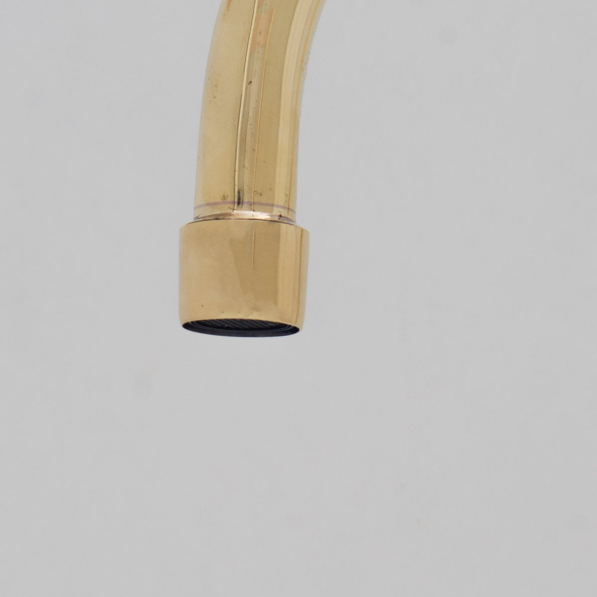 Heritage - Unlacquered Brass Single Hole Sink Faucet - Insideast