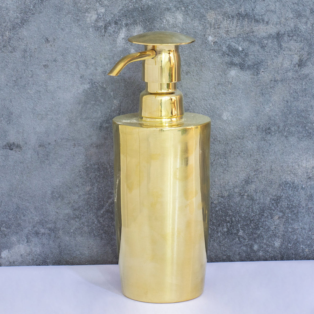 Heritage - Unlacquered Brass Soap Dispenser - Insideast