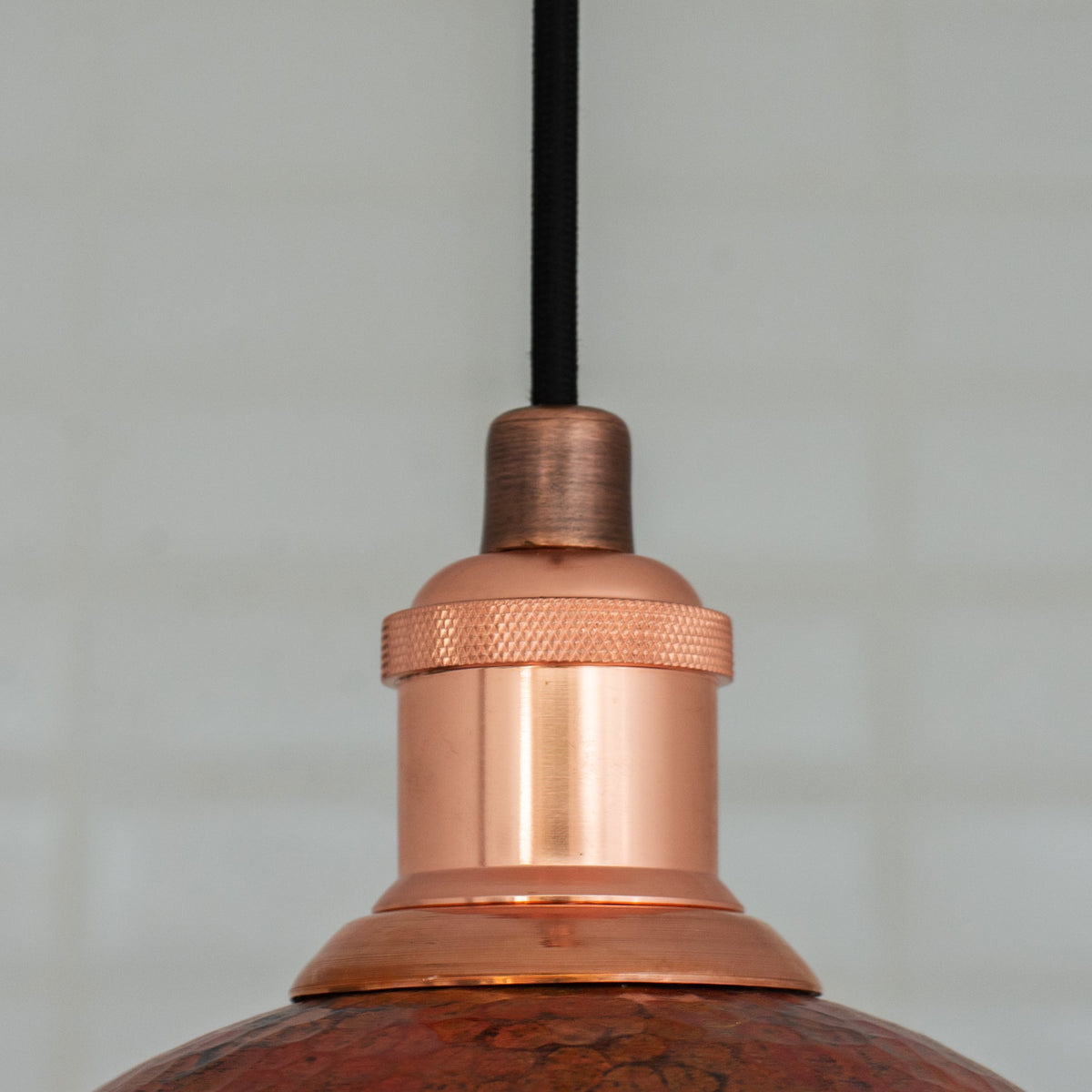 Oxidized Copper Pendant Light, Globe Pendant Light Copper, Ball Light Shade, Round Hanging Lamp Copper, Orb Ceiling Lamp - Insideast