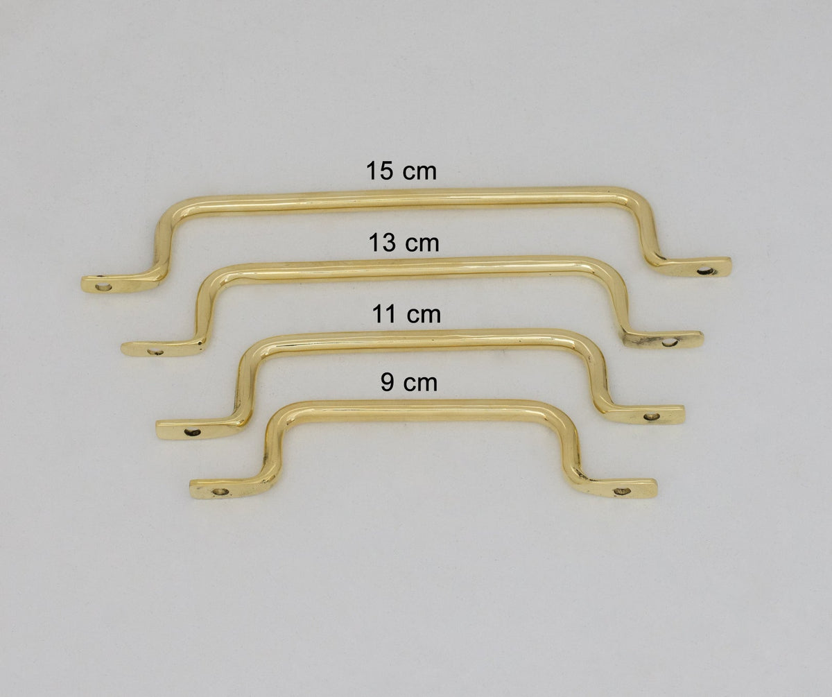 Pack of 4 x Brass Dresser Pulls | Drawer Cabinet Pulls | Brass Closet Handles - Insideast