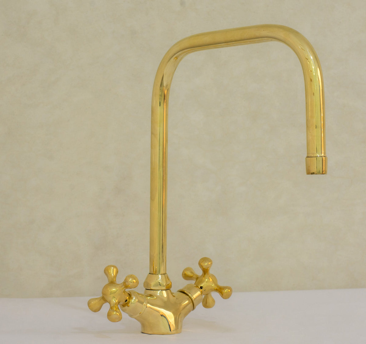 Single Hole Bathroom Faucet – Antique Brass Bathroom Faucet - Insideast