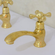 Single Hole Brass Bathroom Faucet – Brass Single Hole Bathroom Faucet - Insideast