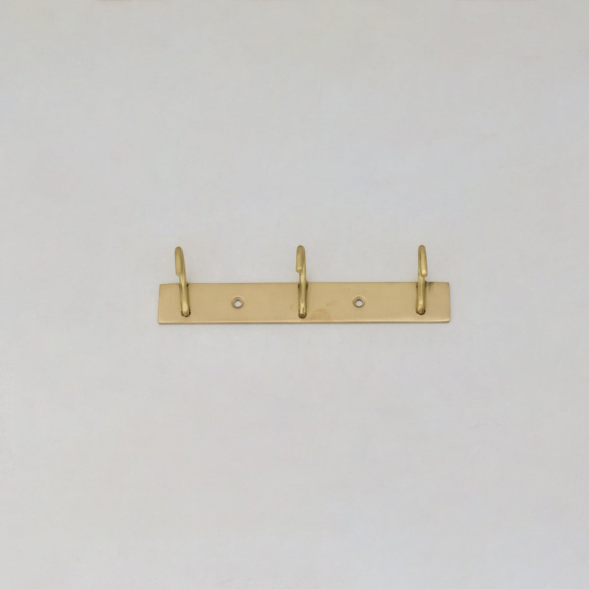 Solid Brass Coat Hooks Rack, Wall Mounted Hanger Hooks, Hallway Hooks - Insideast