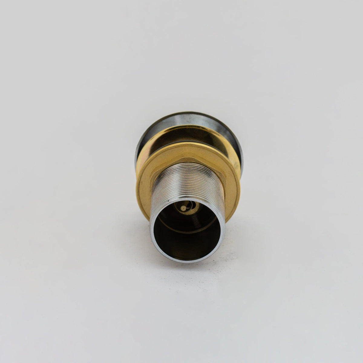 Solid Brass Drain, Push Up Button - Insideast