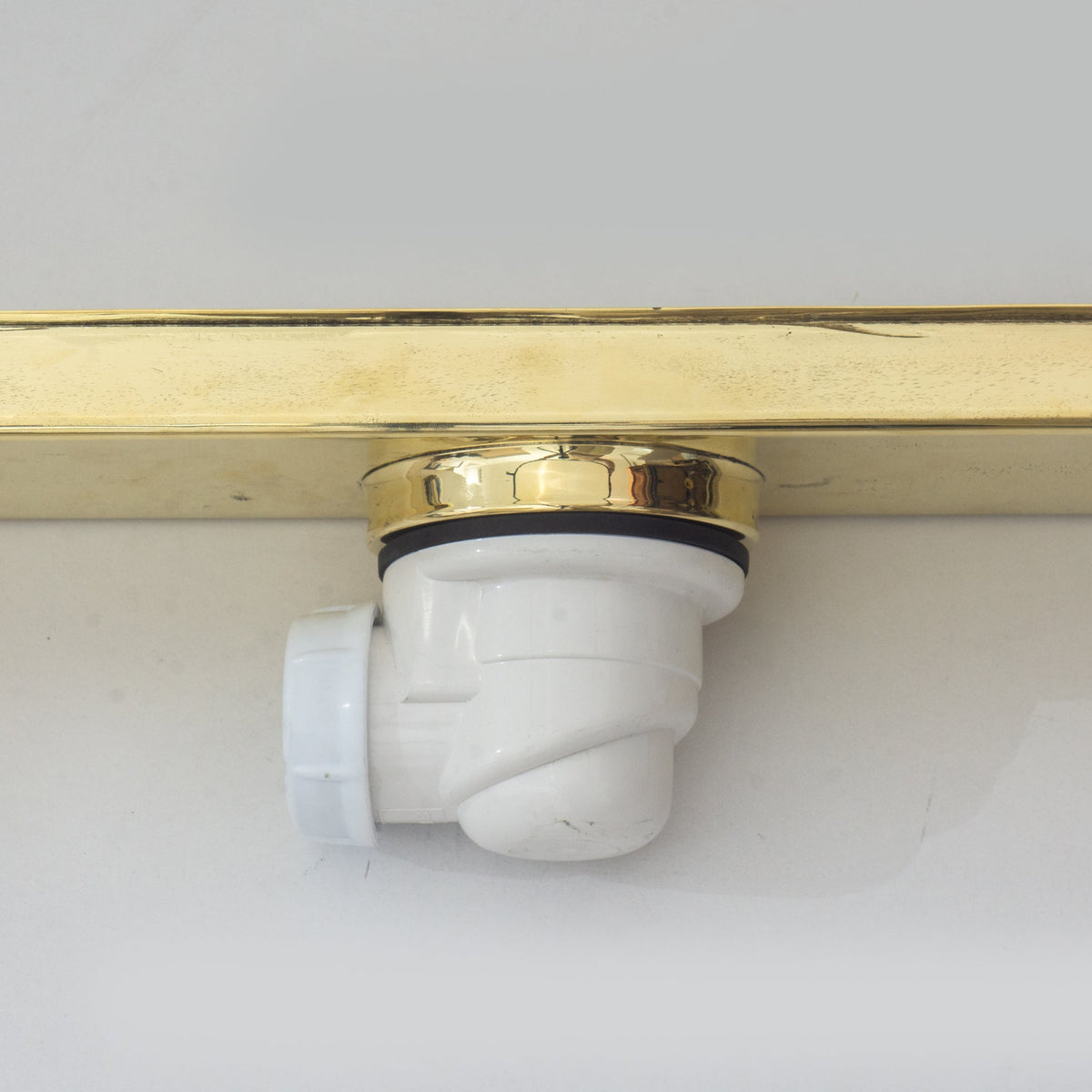 Solid Brass Linear Drain, Shower Floor Drain, Shower Grate drain - Insideast