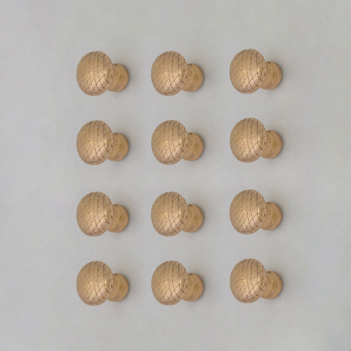 Solid Brass Round Knobs, Drawer Kitchen Knobs, Cabinet Knob - Insideast