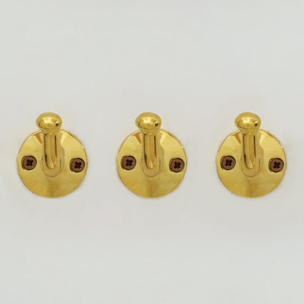 Solid Brass Single Hook, Coat Hook, Clothes Hook, Shower Hook, Towel Hanger - Insideast