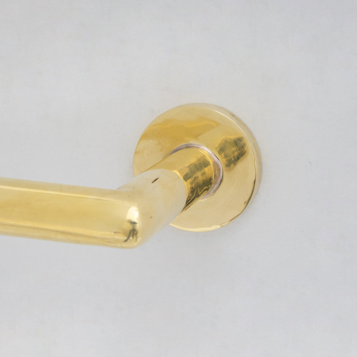 Solid Brass Toilet Paper Holder, Handcrafted Powder Room Roll Holder - Insideast