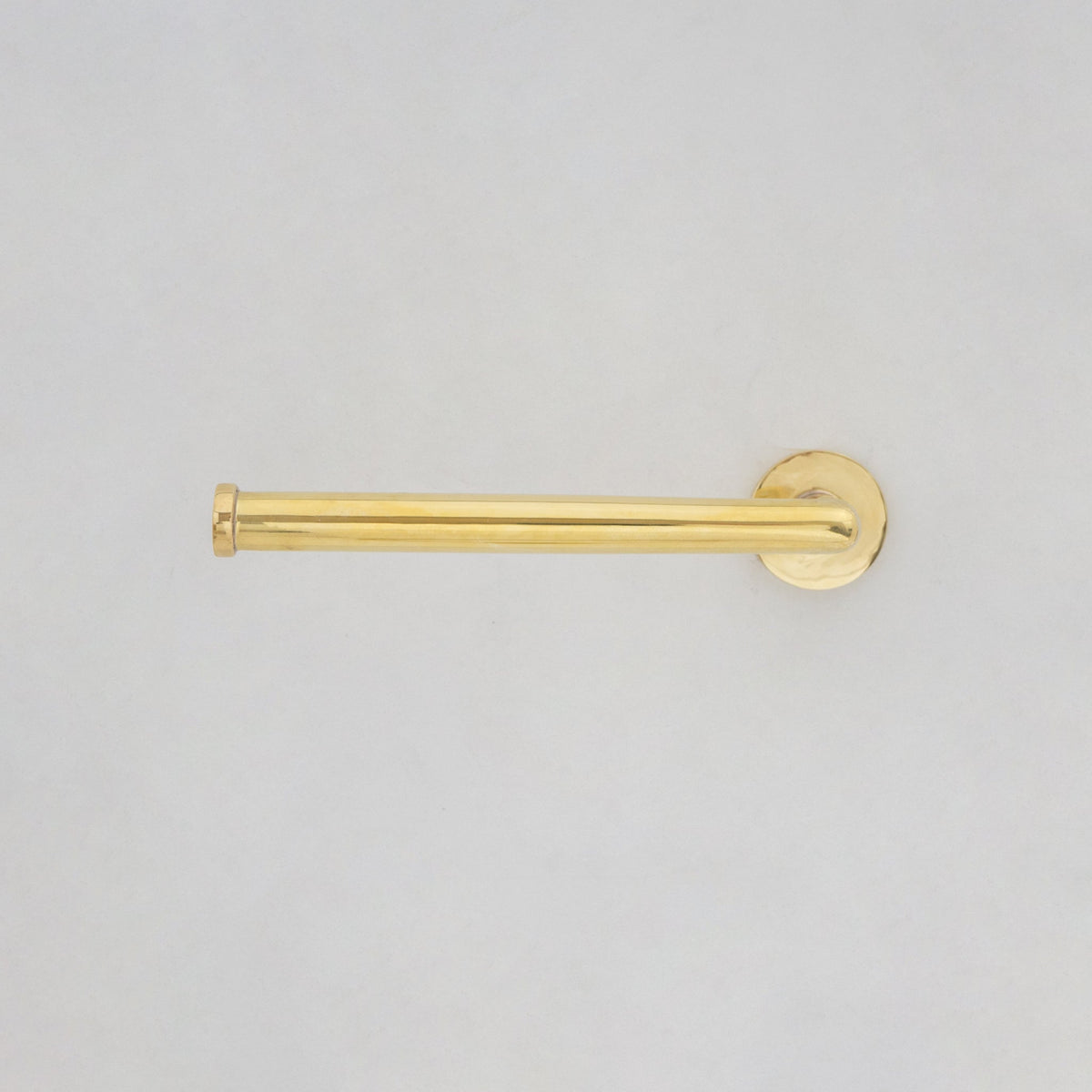 Solid Brass Toilet Paper Holder, Handcrafted Powder Room Roll Holder - Insideast