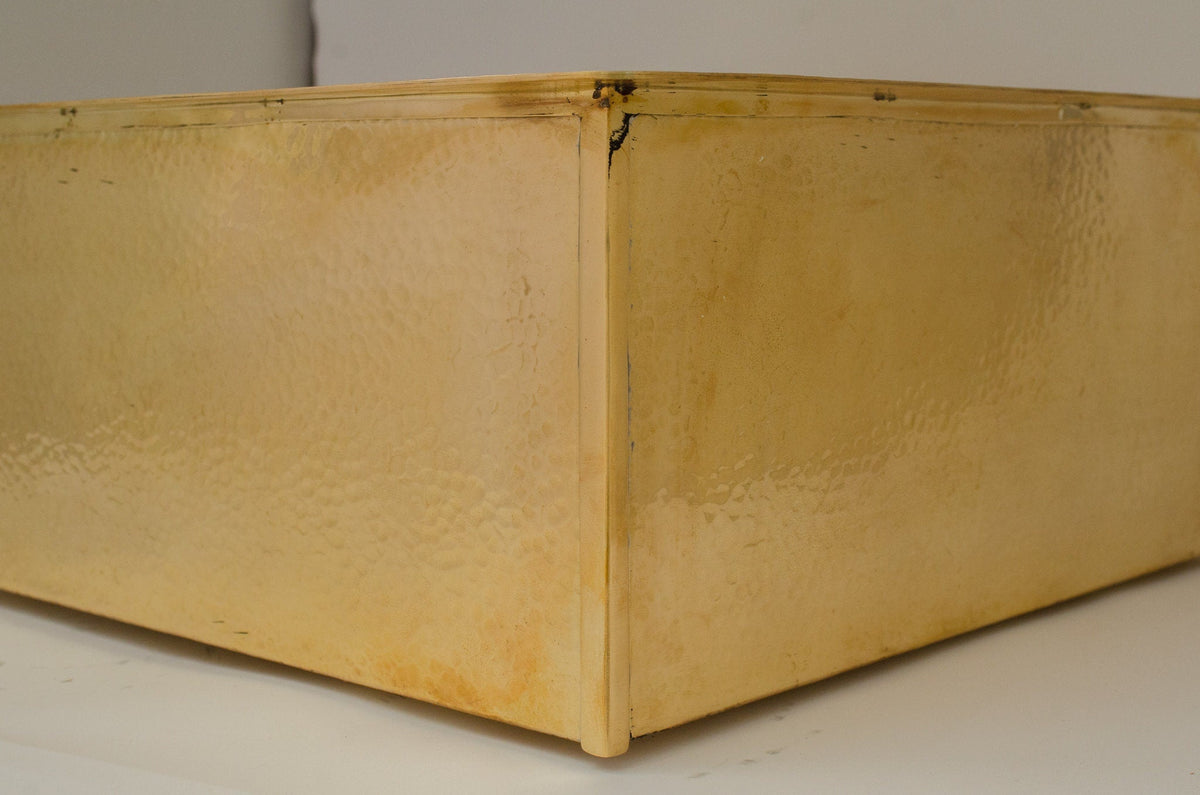 Solid Brass Undermount Hammered Sink | Kitchen Bar Sink - Insideast