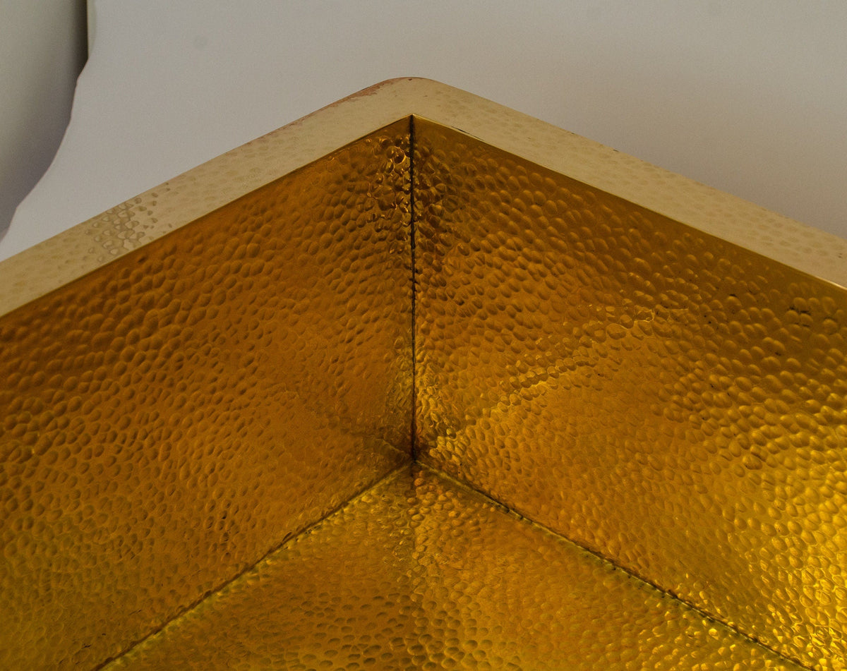 Solid Brass Undermount Hammered Sink | Kitchen Bar Sink - Insideast