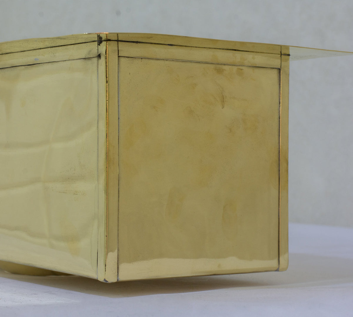Solid Brass Undermount Sink | Compact Rectangular Small Kitchen Sink | With Strainer - Insideast