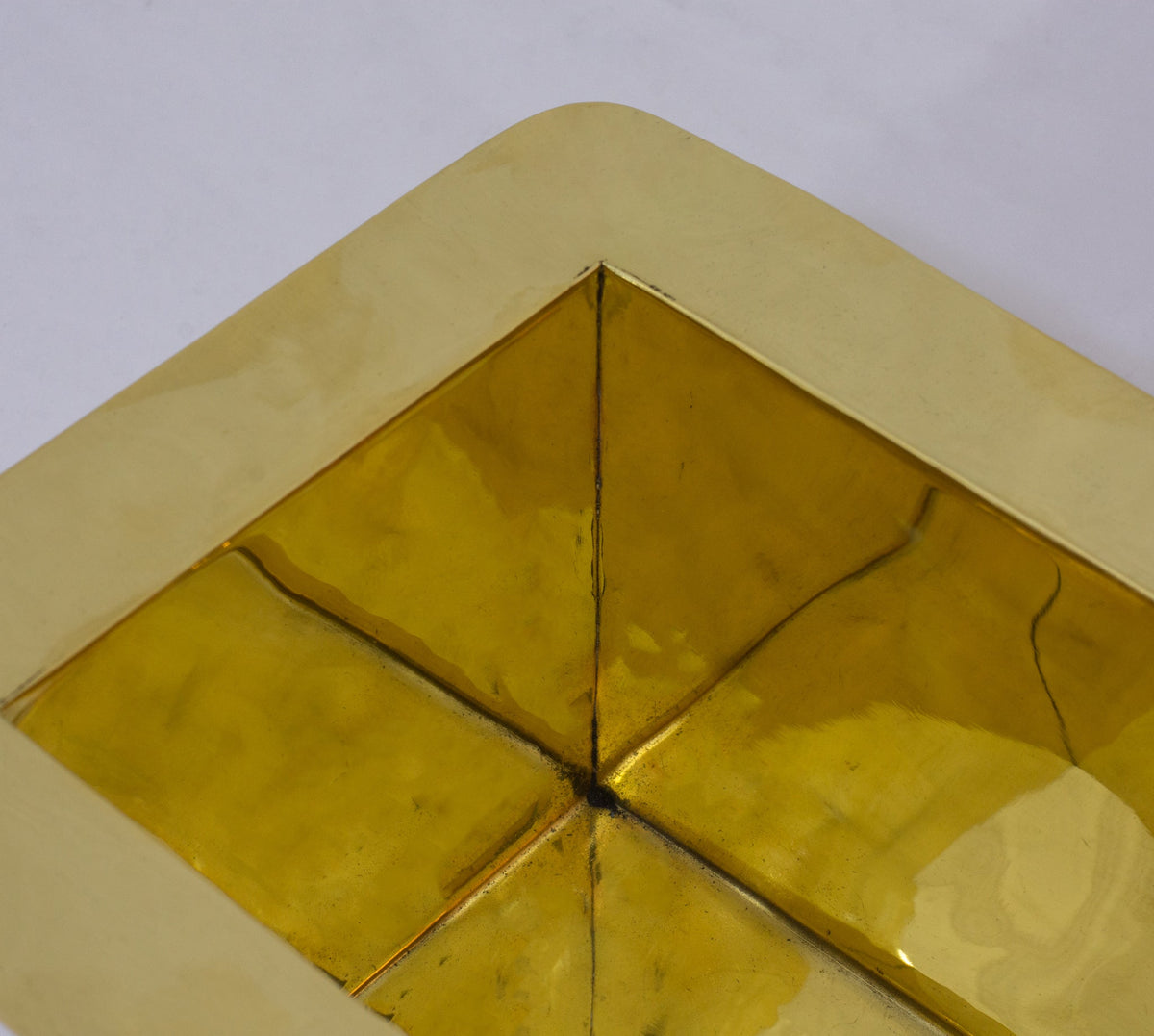 Solid Brass Undermount Sink | Compact Rectangular Small Kitchen Sink | With Strainer - Insideast