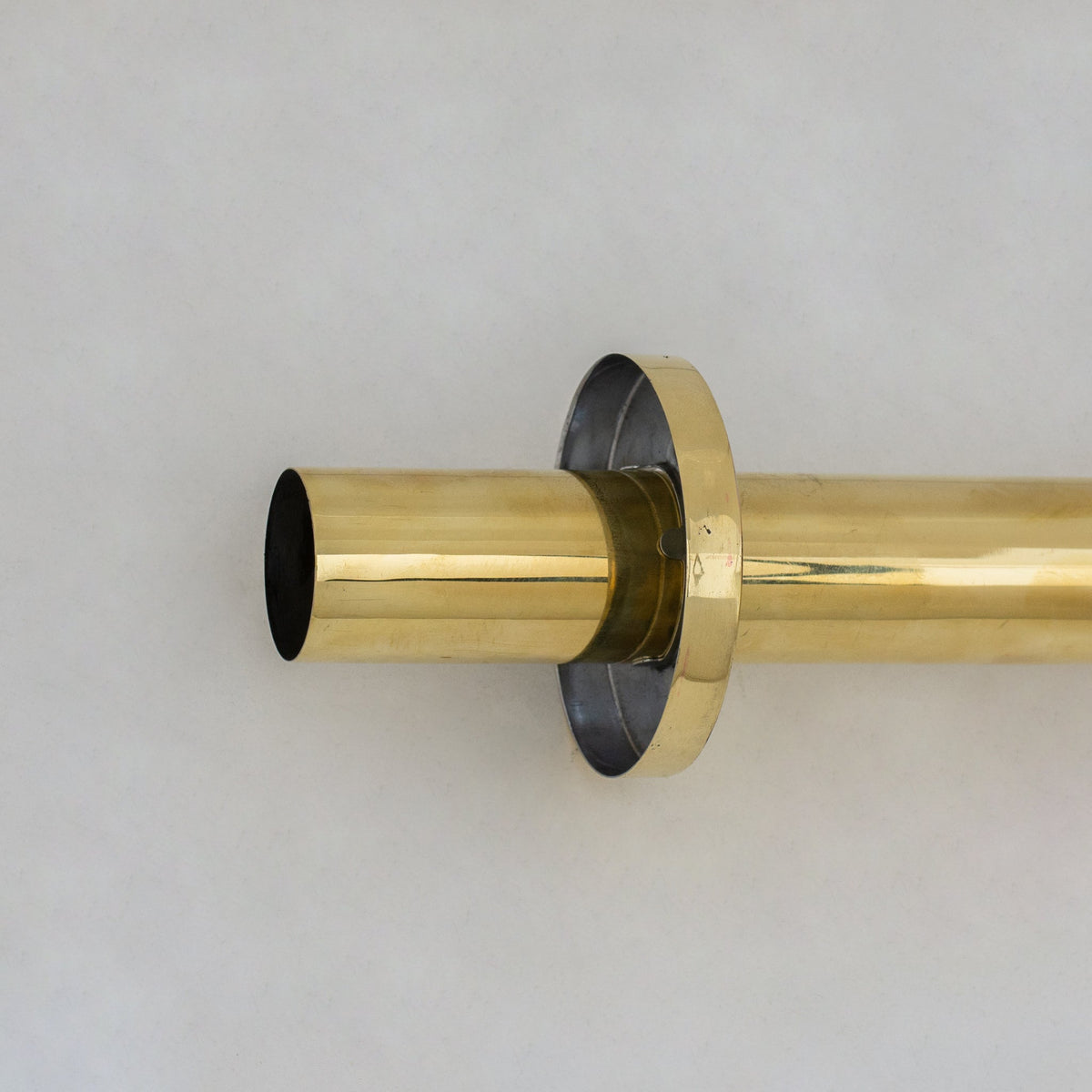 Solid Unlacquered Brass P - trap and Sink Stopper, Push Up Button, Pop Up Drain, Brass Water Trap - Insideast