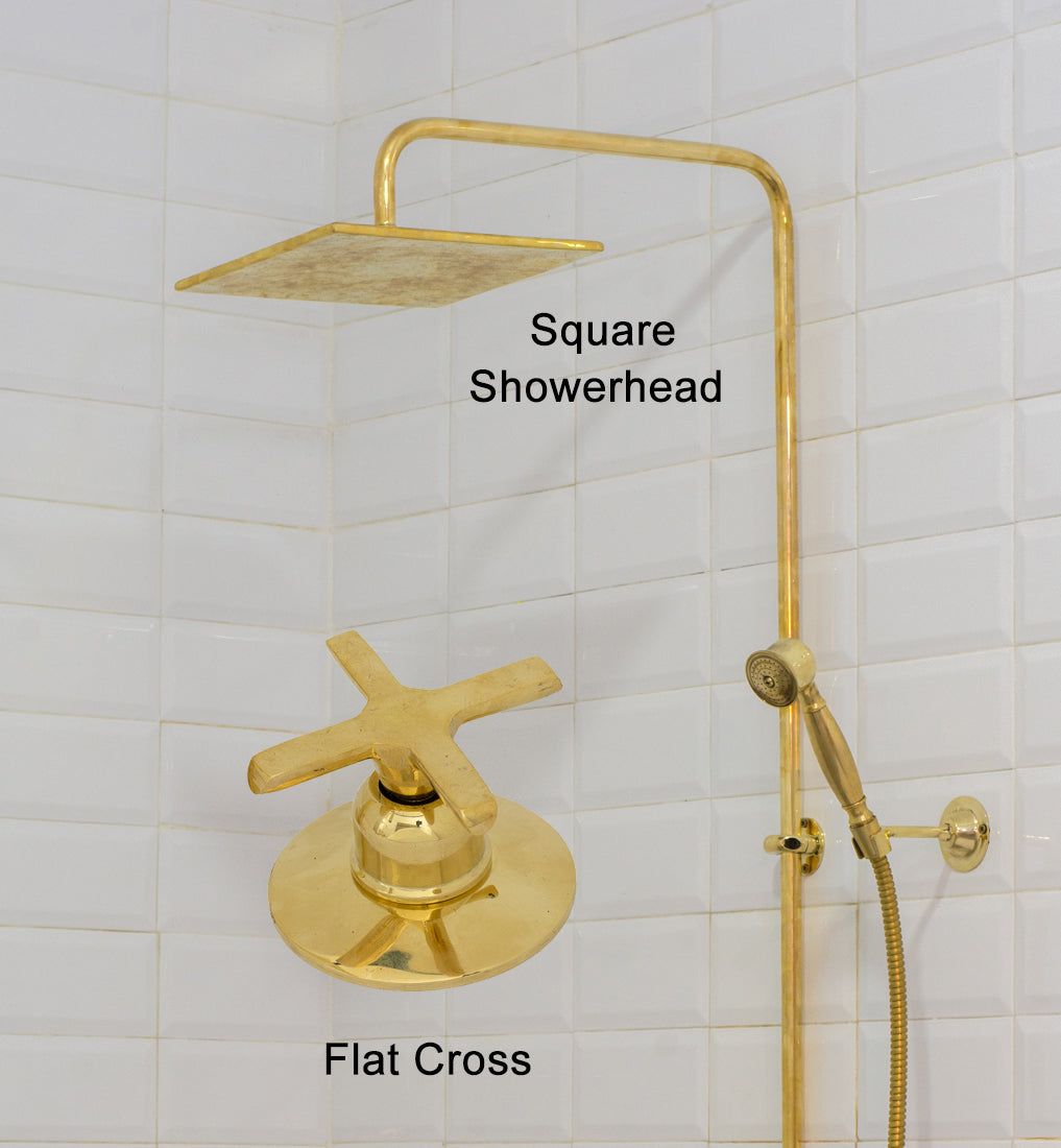 Square + Flat Handle