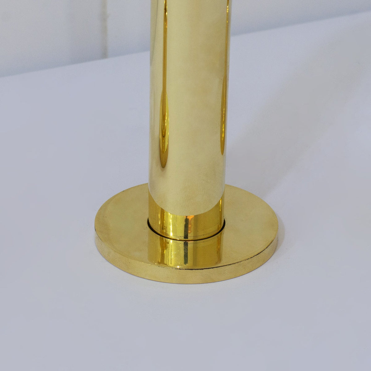 Unlacquered Brass 3 - Hole Widespread Faucet, Deck Mount Bathroom Waterfall Faucet - Insideast