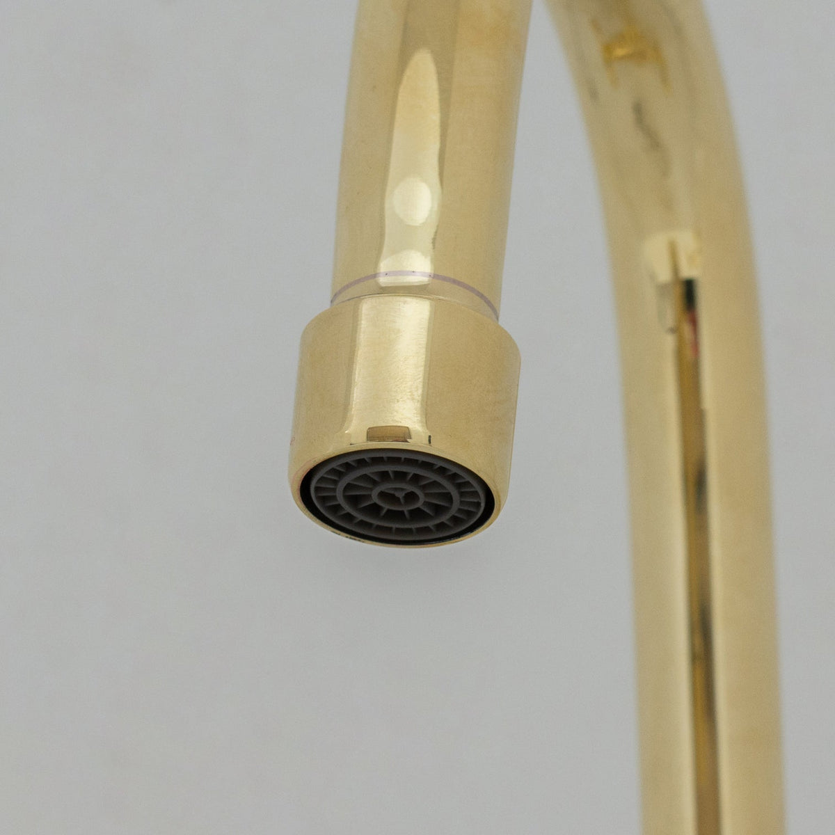 Unlacquered Brass Bathroom Bidet Faucet, Single Hole Bidet Tap, Deck - Mounted Bidet Mixer Tap, Cross Handle Bidet - Insideast