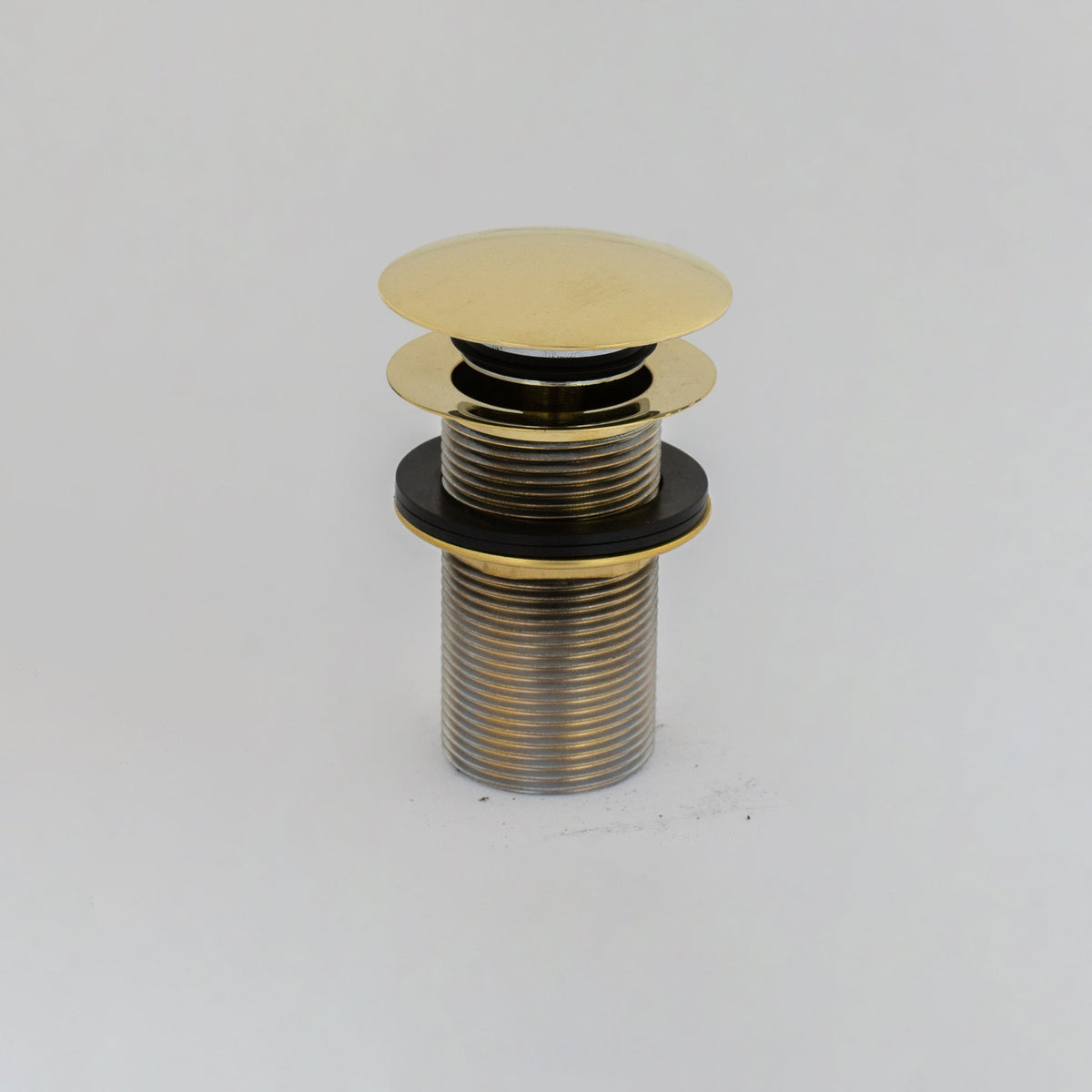Unlacquered Brass Floor - Mounted S - Trap | Exposed Plumbing Kit - Insideast
