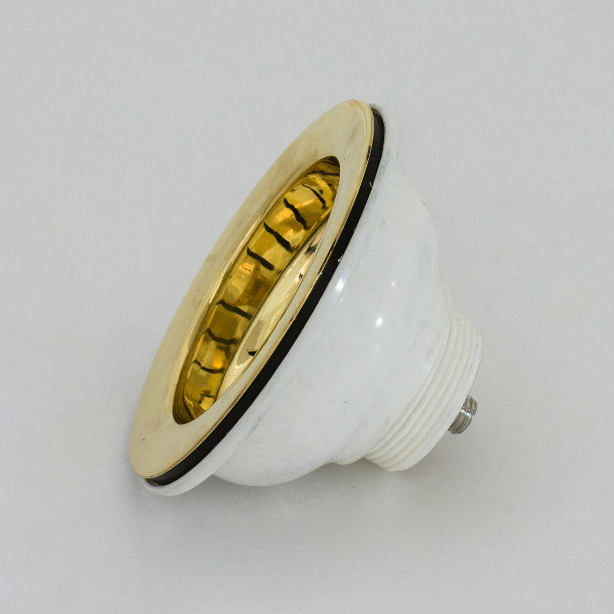 Unlacquered Brass Kitchen Strainer Basket, Kitchen Sink Drain, Drain Stopper Plug, Basket Strainer - Insideast